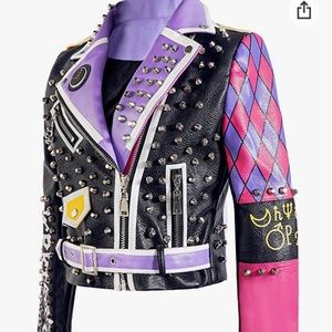 Motto faux leather jacket by Akira